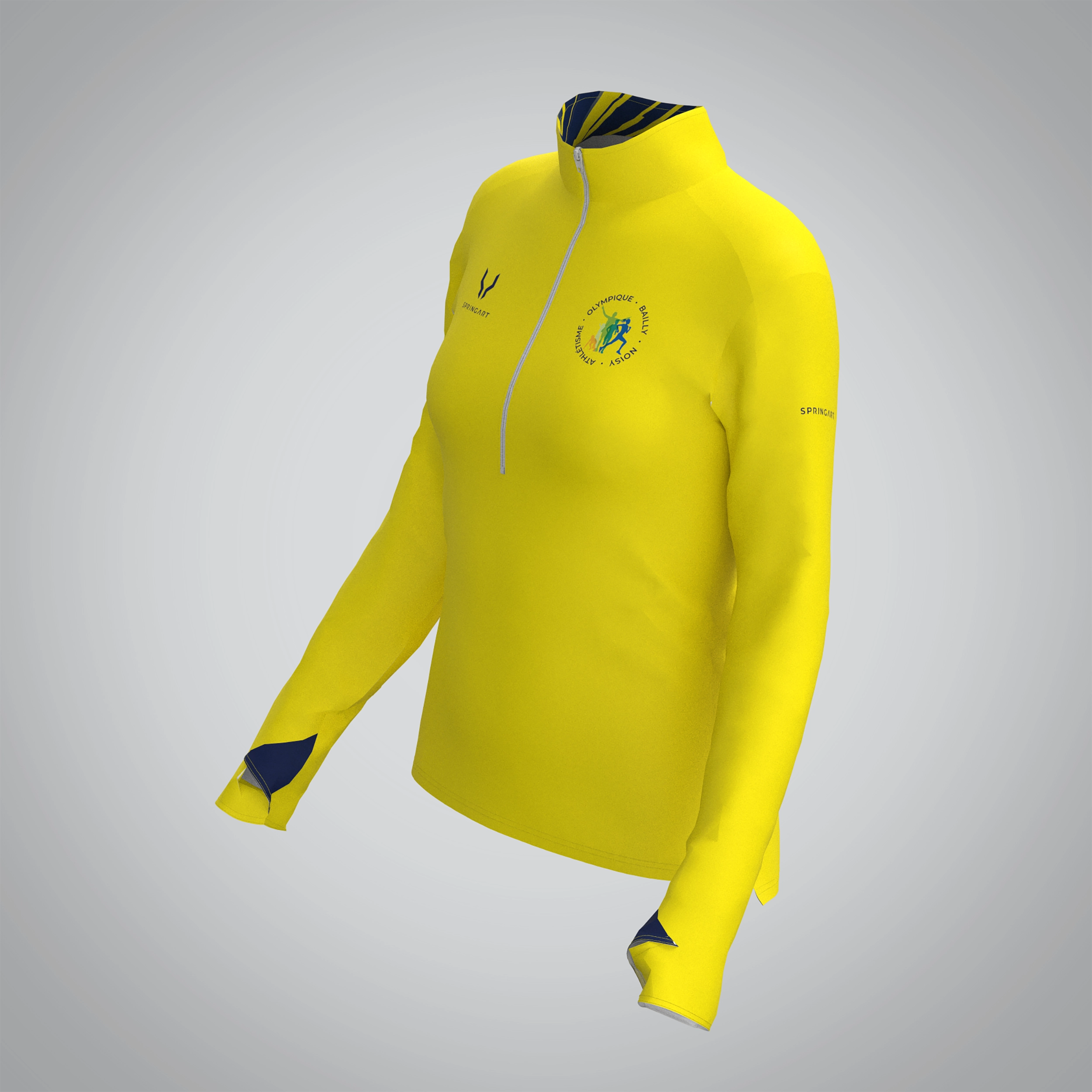 Quart Zip Femme Olympique Bailly Noisy – Image 3