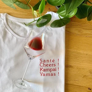 T-shirt femme « Santé ! »