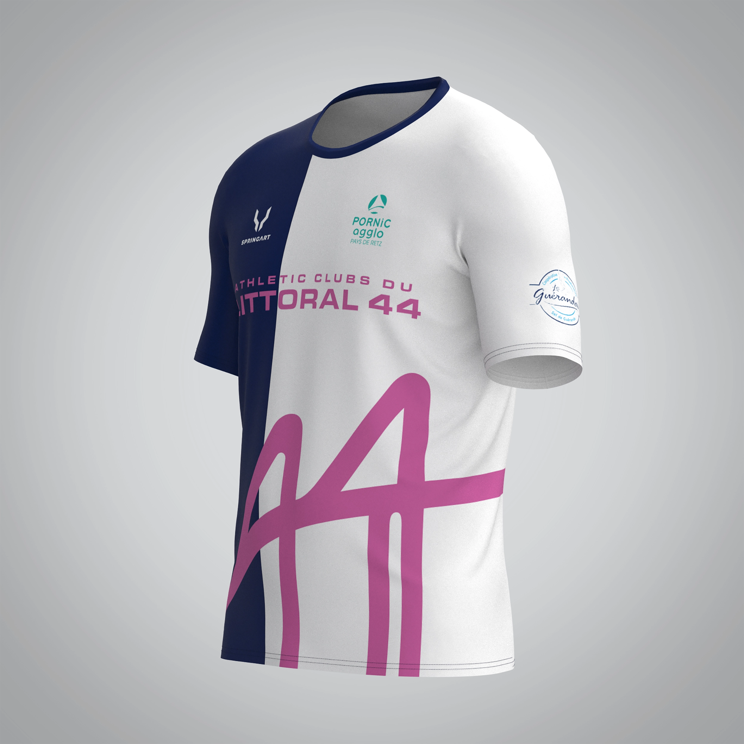 T-shirt Trail Homme V2.1 Athlétic Clubs du Littoral 44 – Image 3