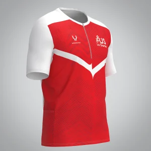 T-shirt Trail zip Homme V2.1 AJS La Garde