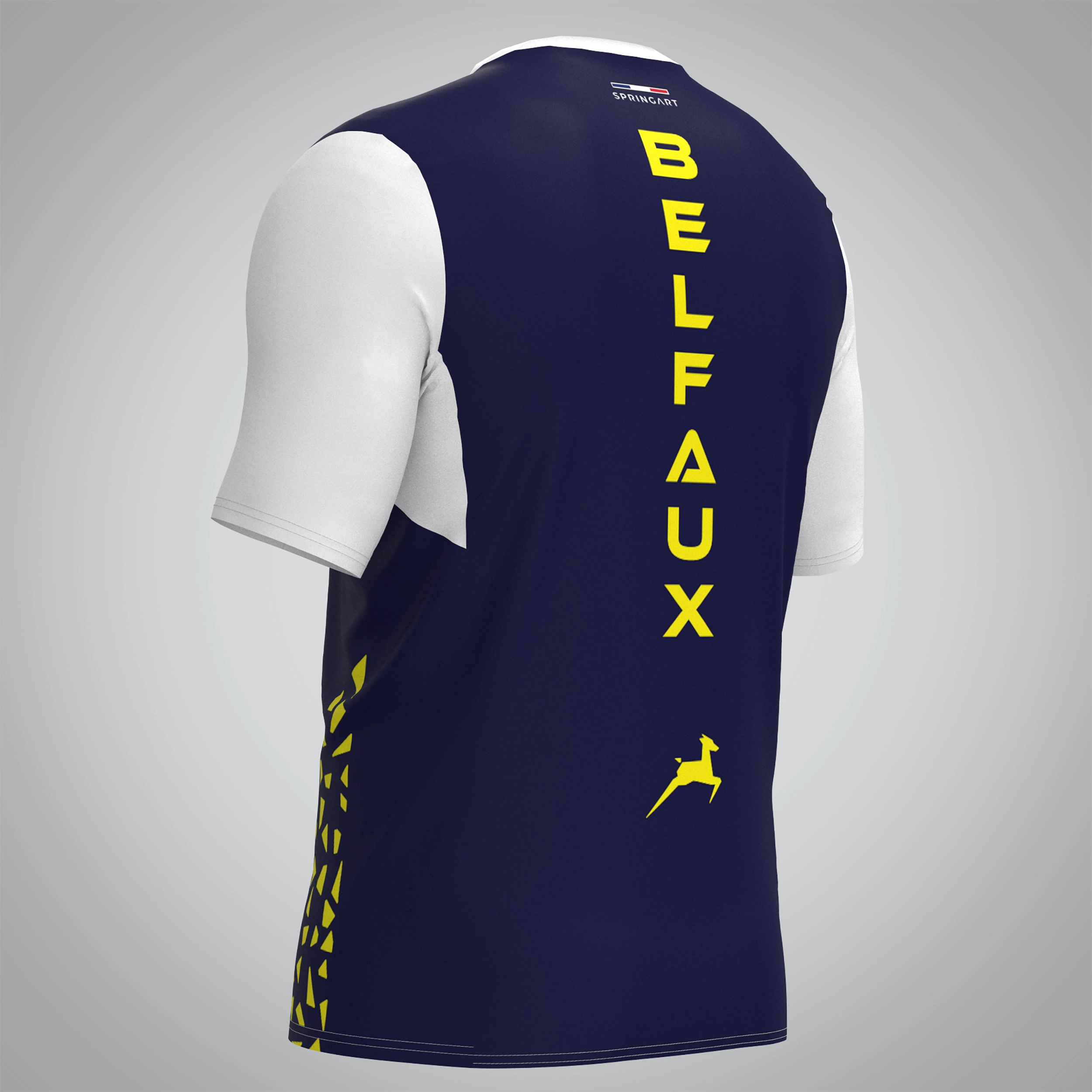 T-shirt Trail zip Homme V2.1 CA Belfaux – Image 5