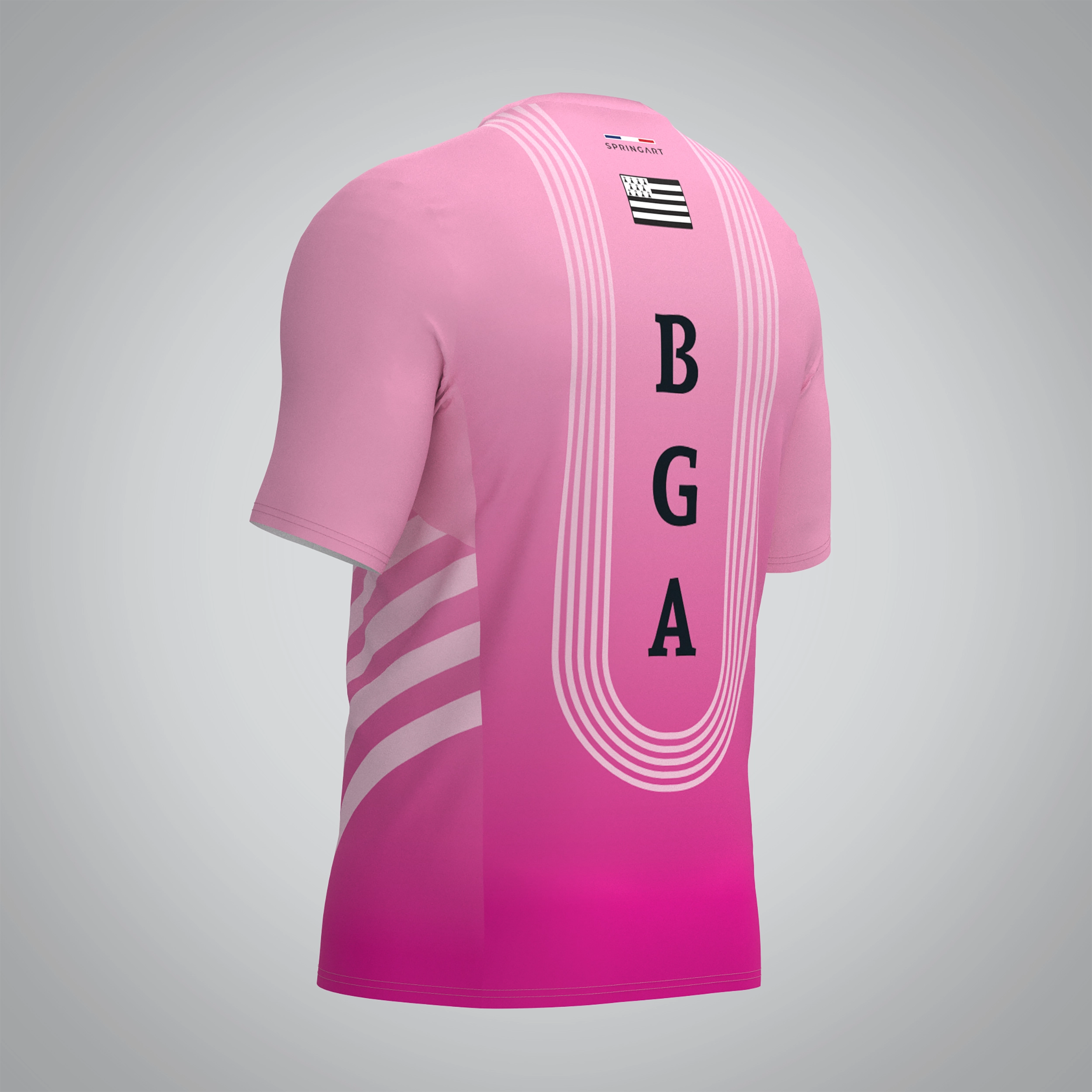 T-shirt Trail zip Homme V2.1 Briec Glazik Athle – Image 5