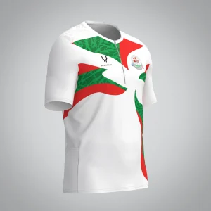 T-shirt Trail zip Homme V2.1 Pays Basque Athlétisme