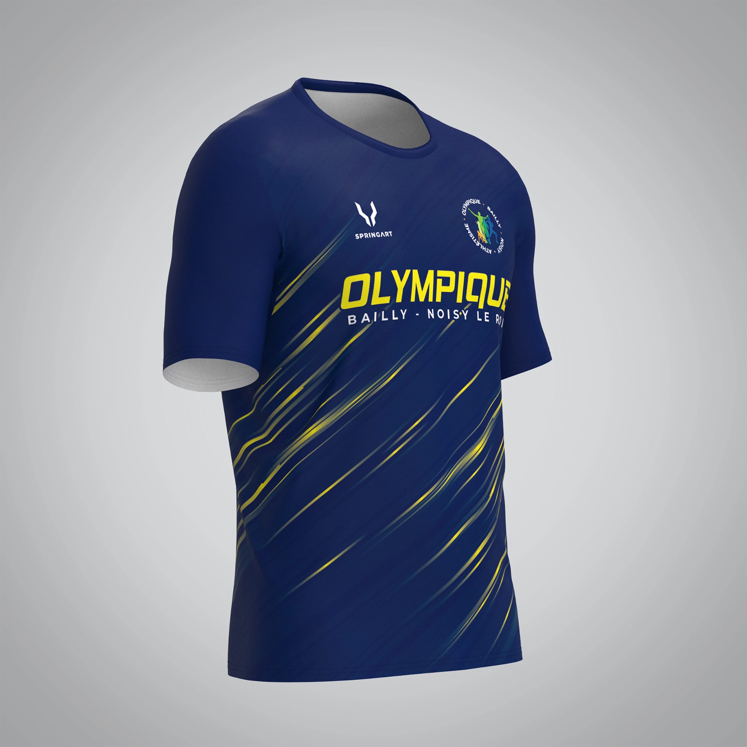 T-shirt Trail Homme V2.1 Olympique Bailly Noisy