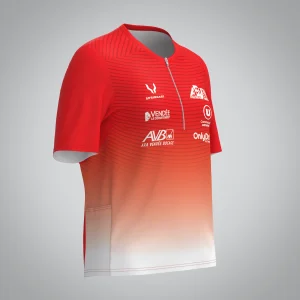 T-shirt Trail zip Femme V2.1 Athlé Bocage Vendée