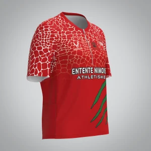 T-shirt Trail zip Femme V2.1 Entente Nimoise Athletisme