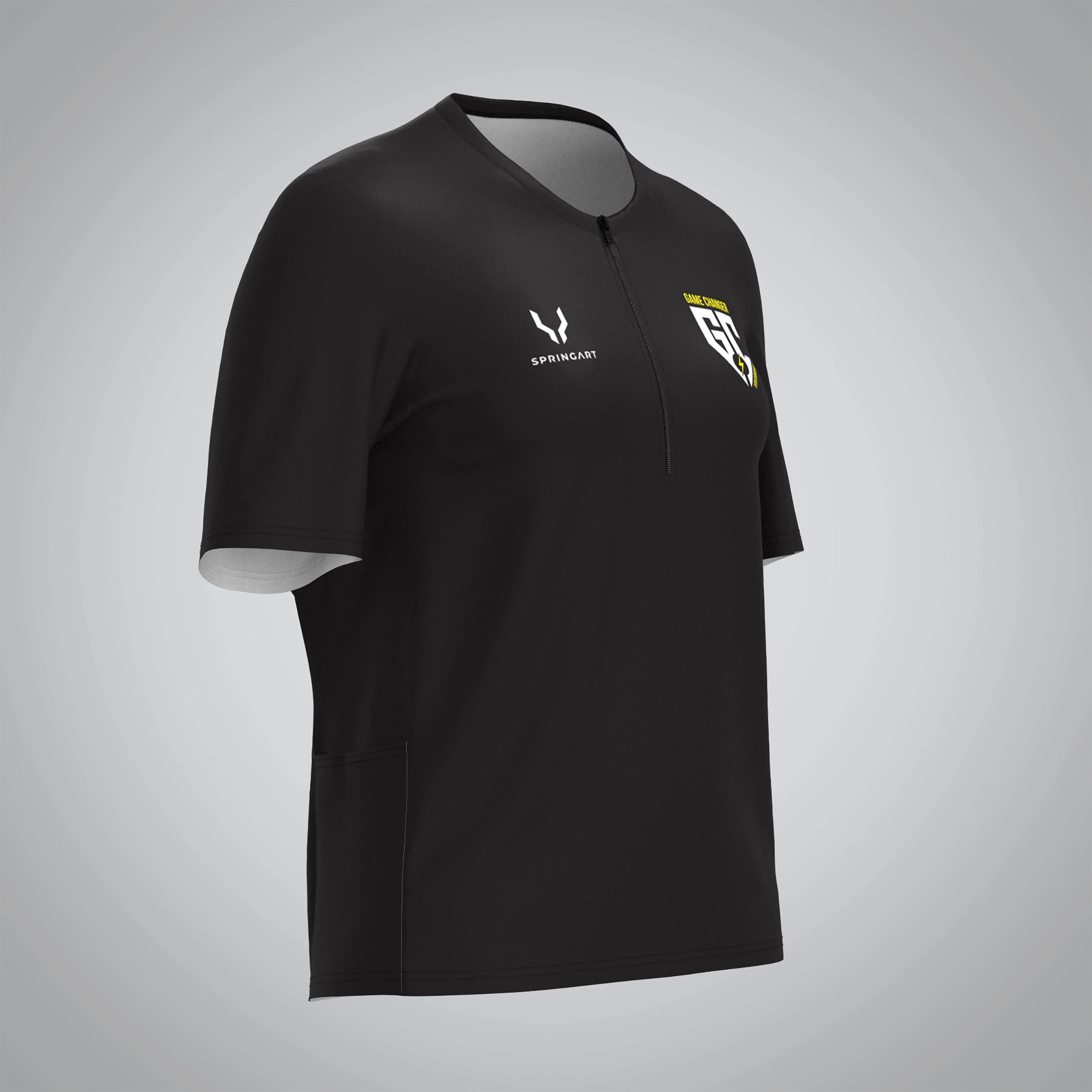 T-shirt Trail zip Femme V2.1 Game Changer Performance – Image 2