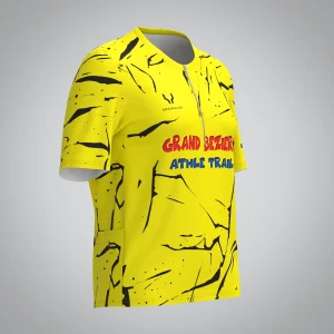 T-shirt Trail zip Femme V2.1 Grand Beziers Athle Trail