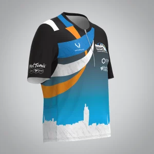 T-shirt Trail zip Femme V2.1 Nantes Métropole Athlétisme