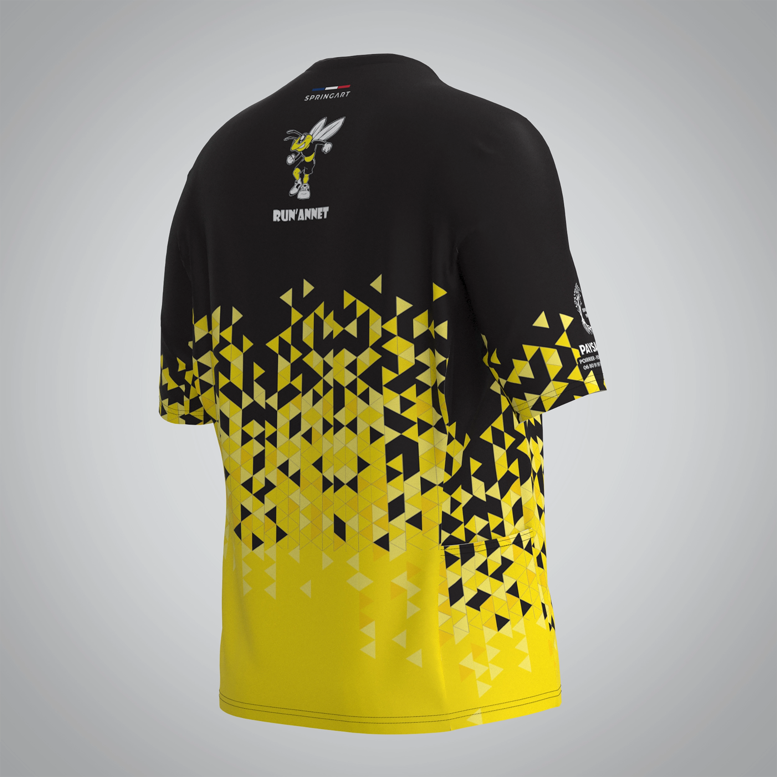 T-shirt Trail zip Femme V2.1 RunAnnet – Image 4