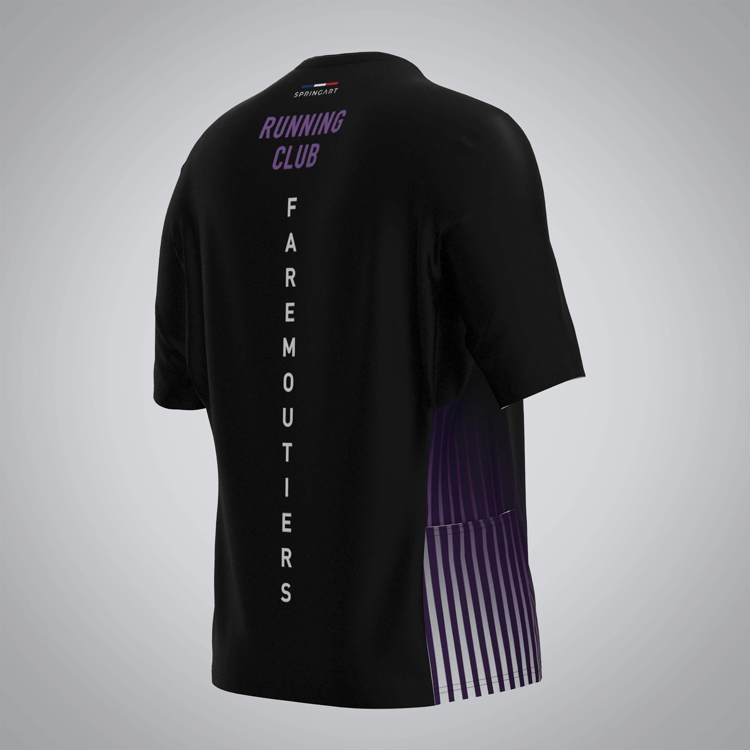 T-shirt Trail zip Femme V2.1 RC Faremoutiers – Image 4