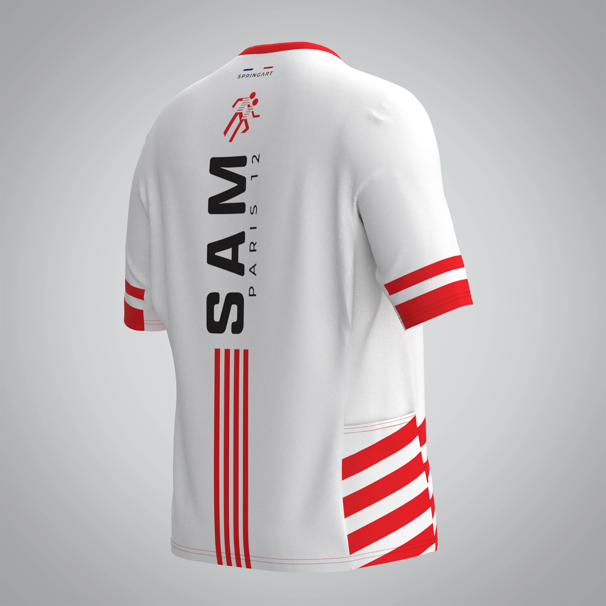 T-shirt Trail zip Femme V2.1 SAM Paris 12 – Image 4