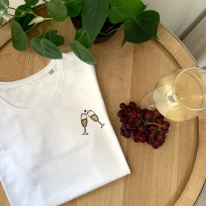 T-shirt femme « Coupe de champagne »