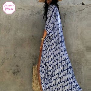 Kimono de Plage Imprimé Moderne