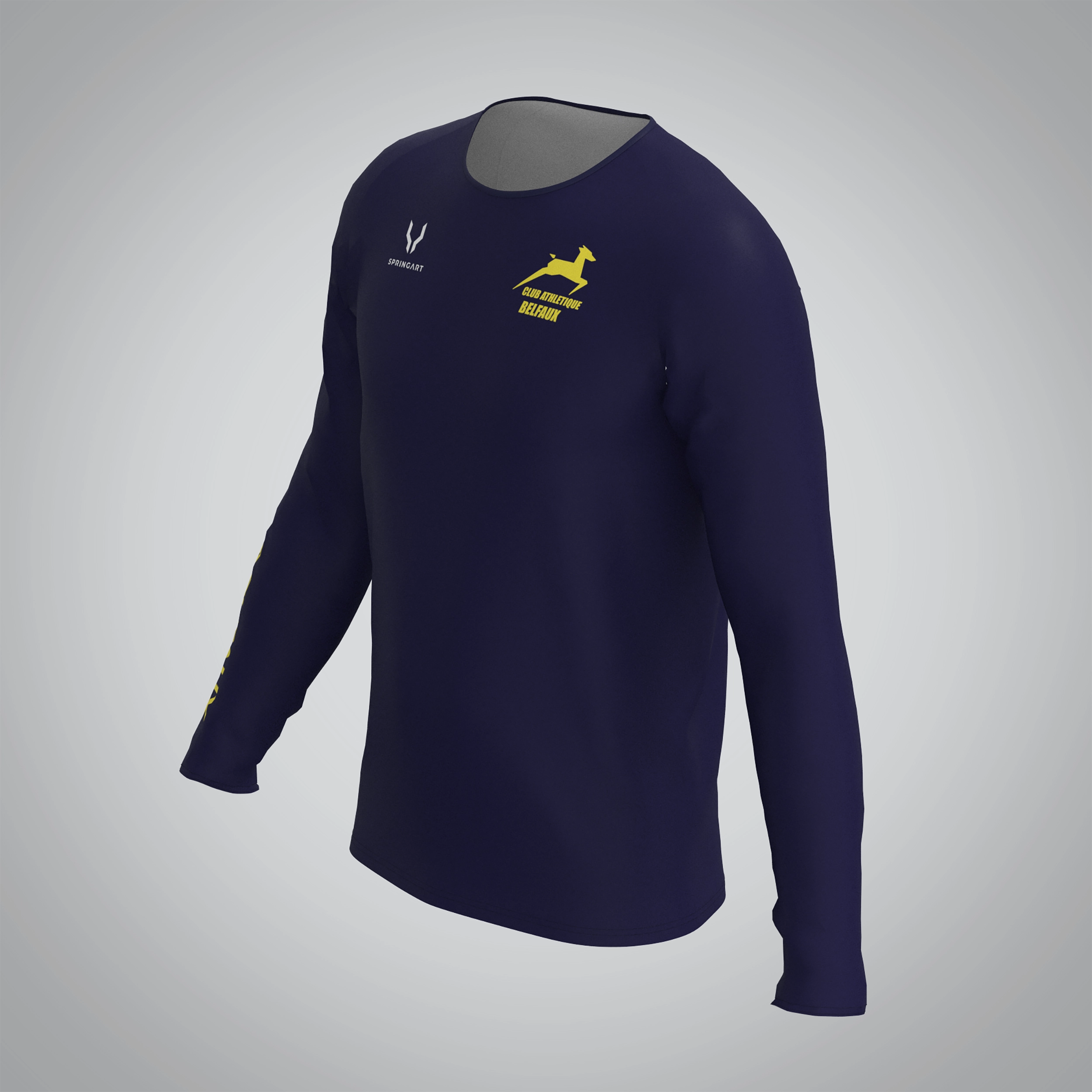 T-shirt Manches Longues Enfant CA Belfaux – Image 3