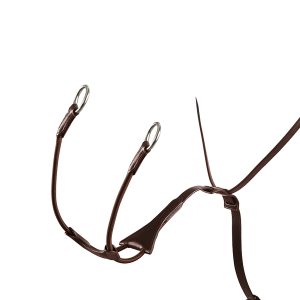 Martingale en cuir avec élastique – Mélanie – Equestro