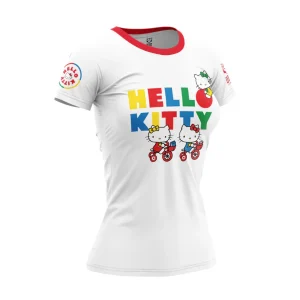 T-shirt manches courtes femme et enfant - Hello Kitty Smile