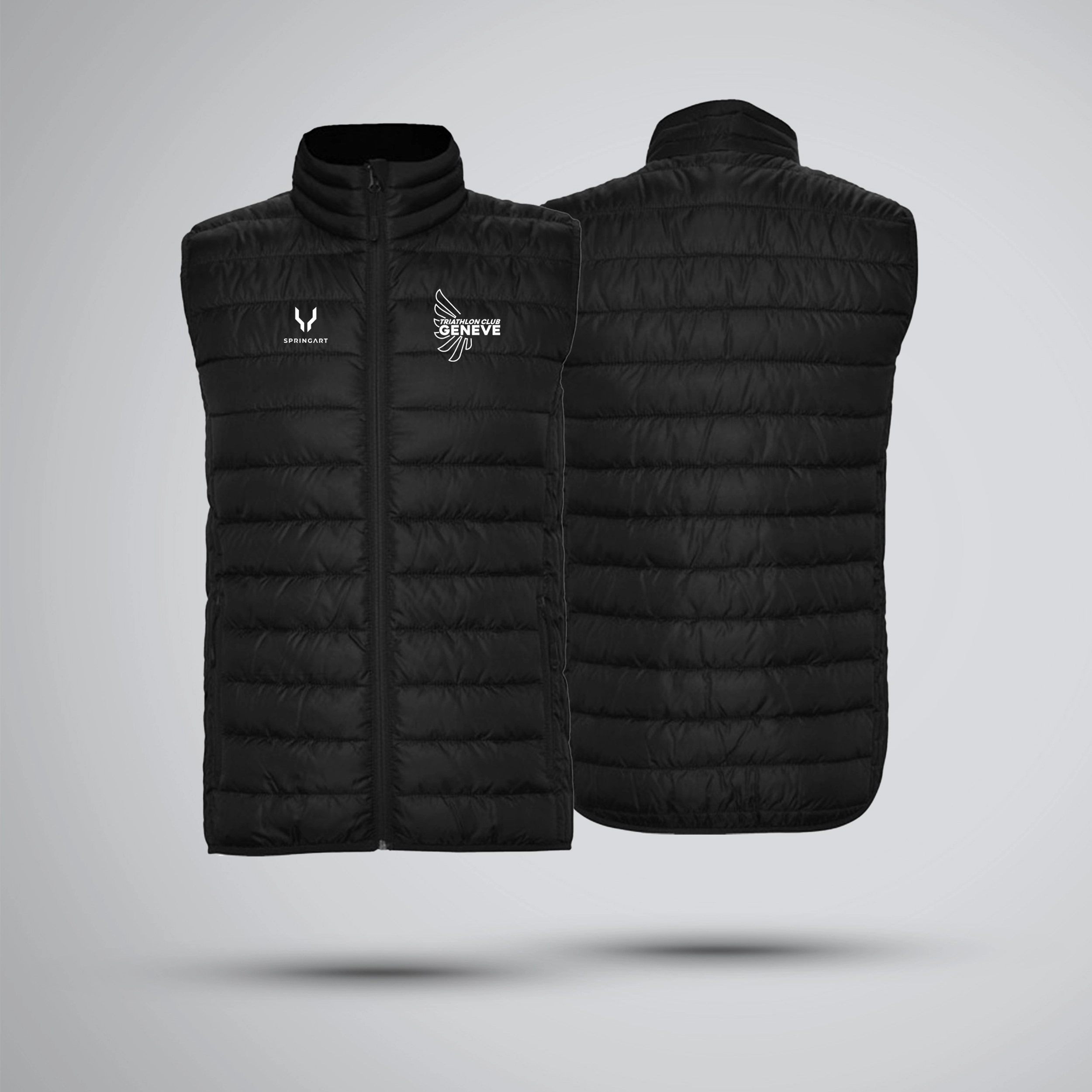 Veste Sans Manches Homme Triathlon Club Genève – Image 2