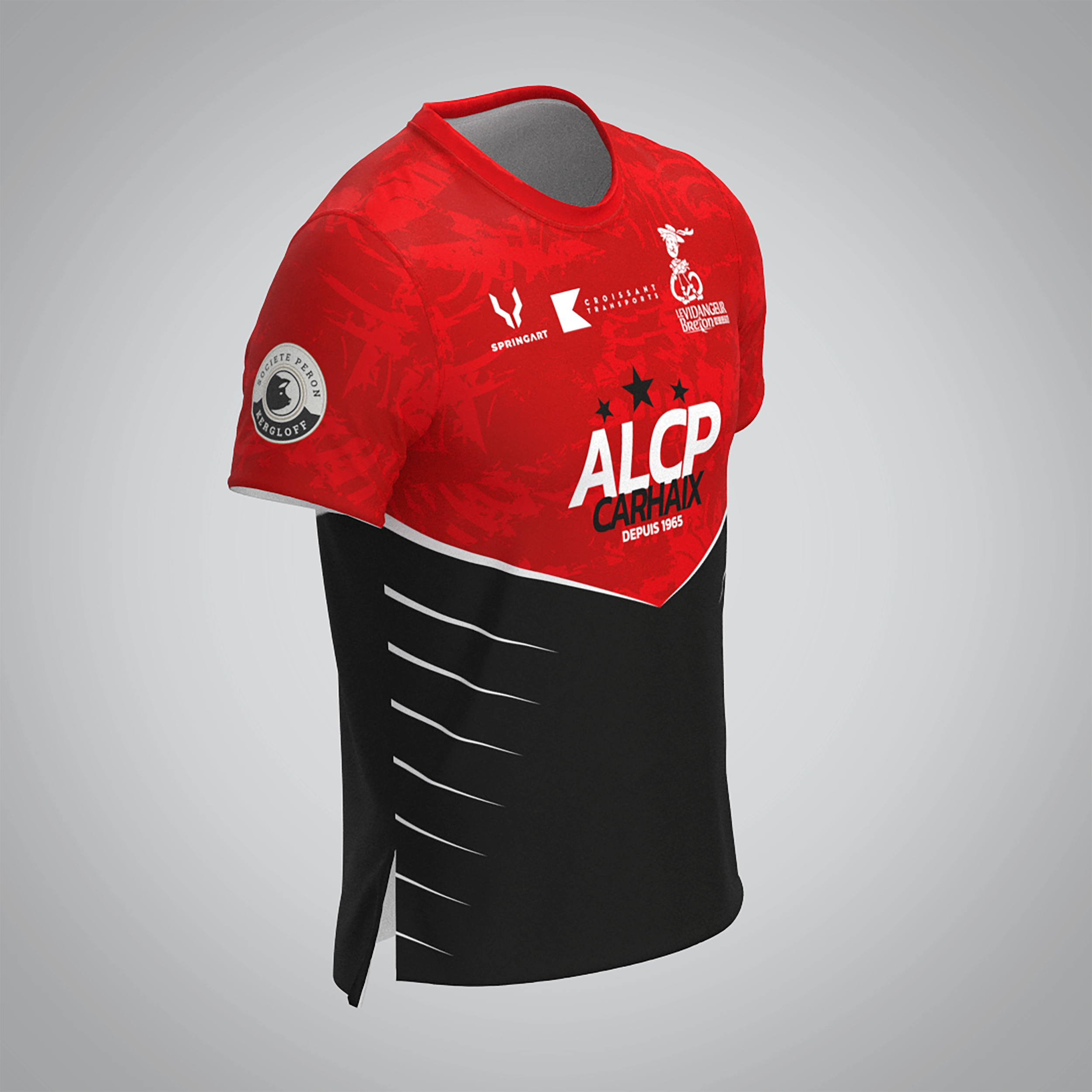 T-shirt Manches Courtes Homme ALCP Carhaix – Image 2