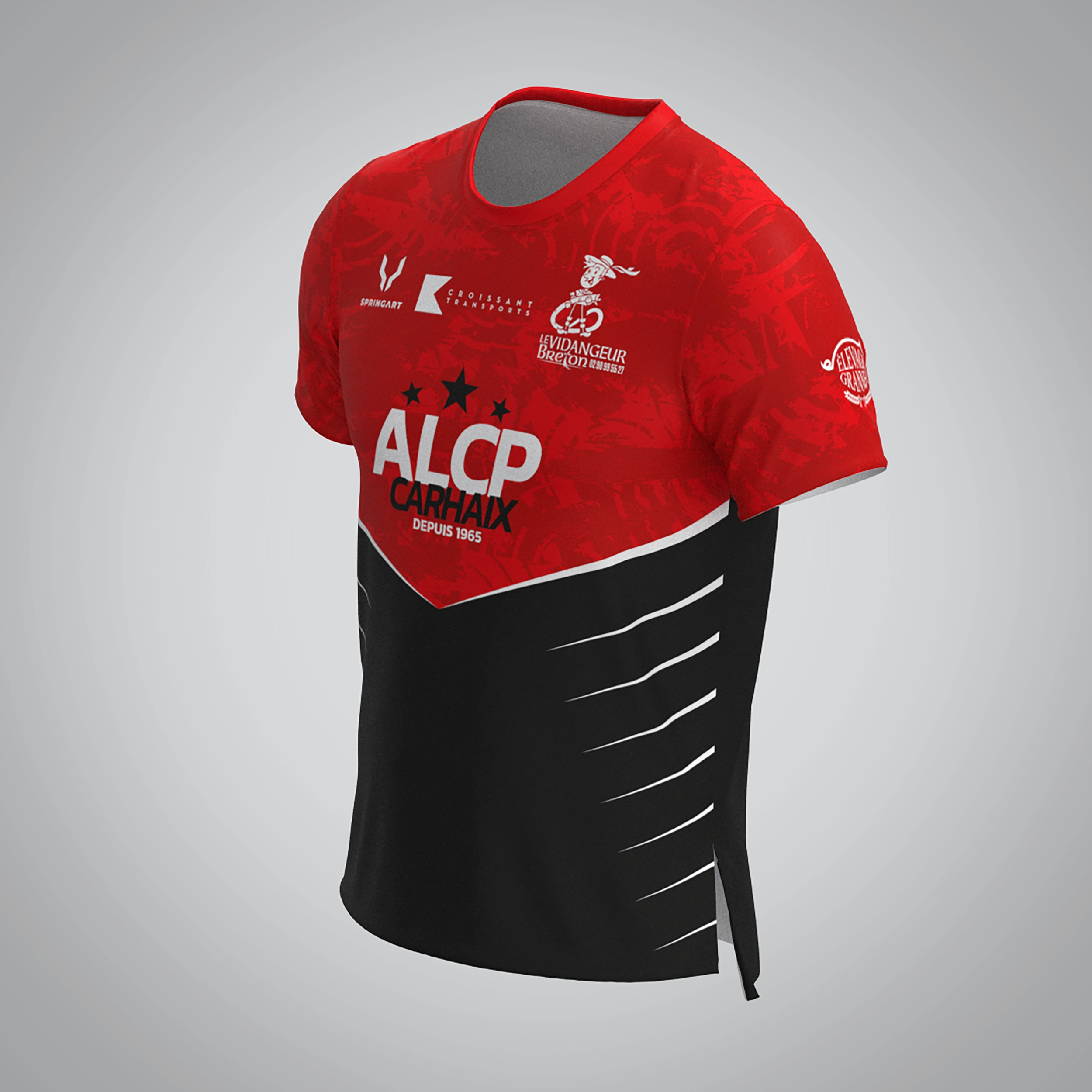 T-shirt Manches Courtes Homme ALCP Carhaix – Image 3