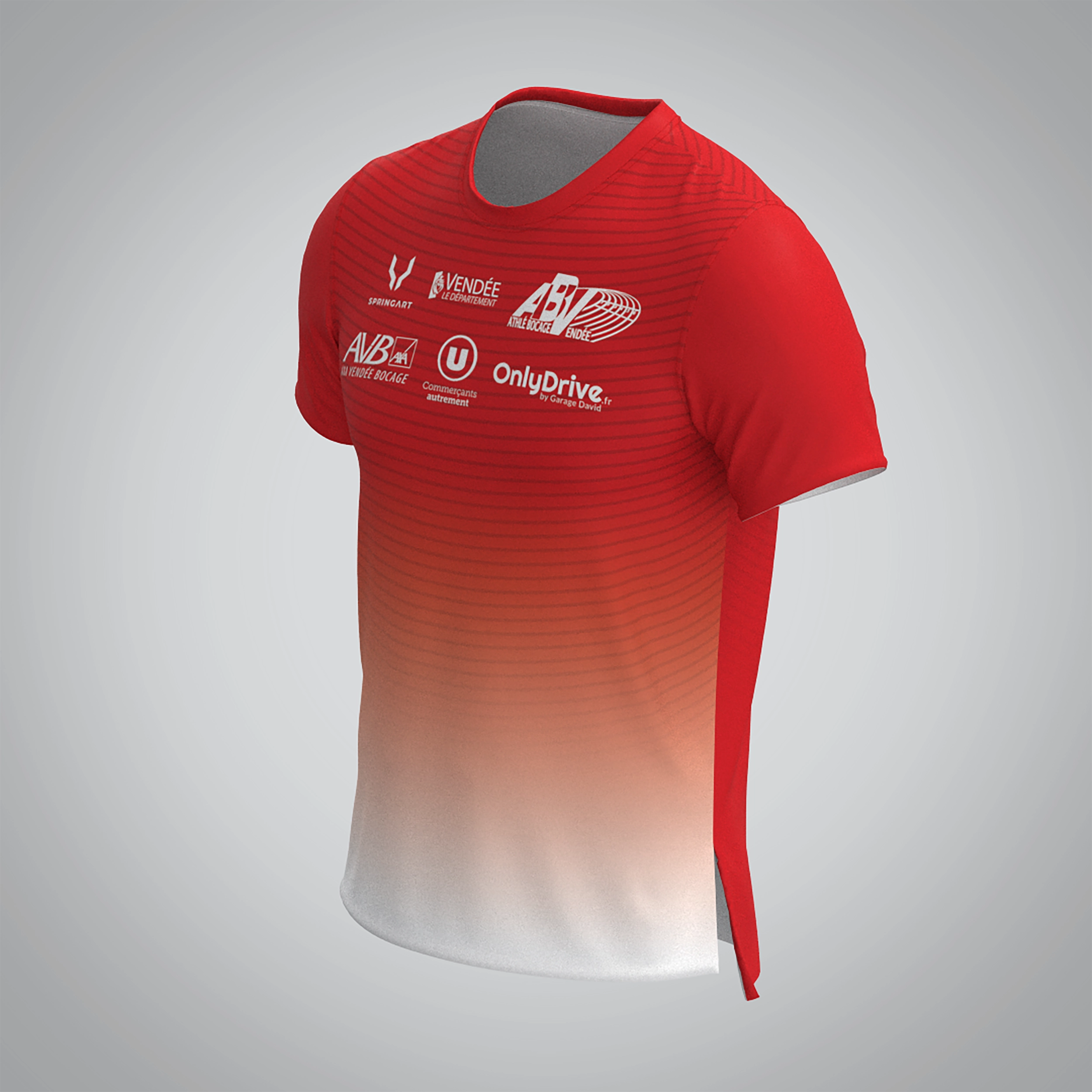 T-shirt Manches Courtes Homme Athlé Bocage Vendée – Image 3