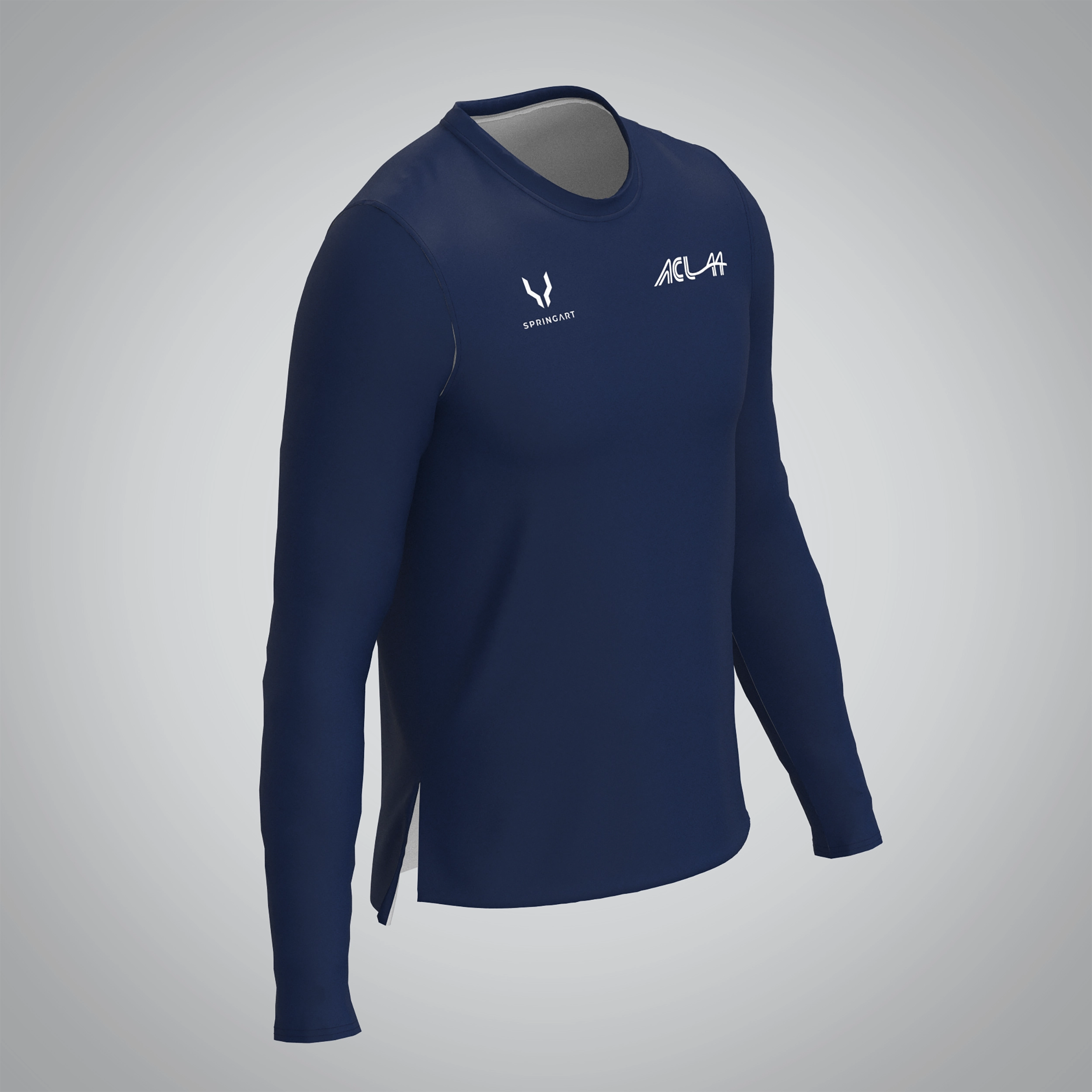 T-shirt Manches Longues Homme Athlétic Clubs du Littoral 44 – Image 2