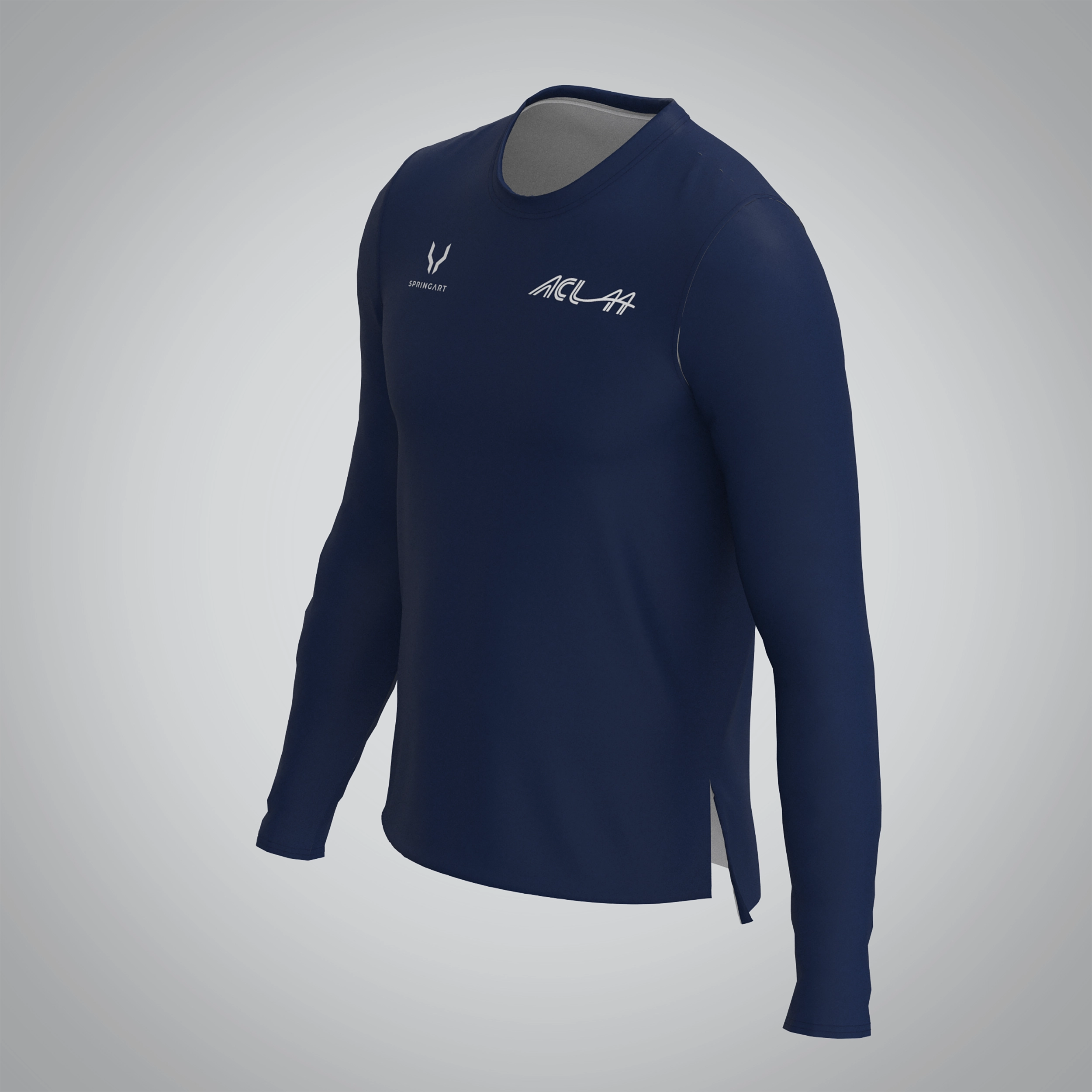 T-shirt Manches Longues Homme Athlétic Clubs du Littoral 44 – Image 3