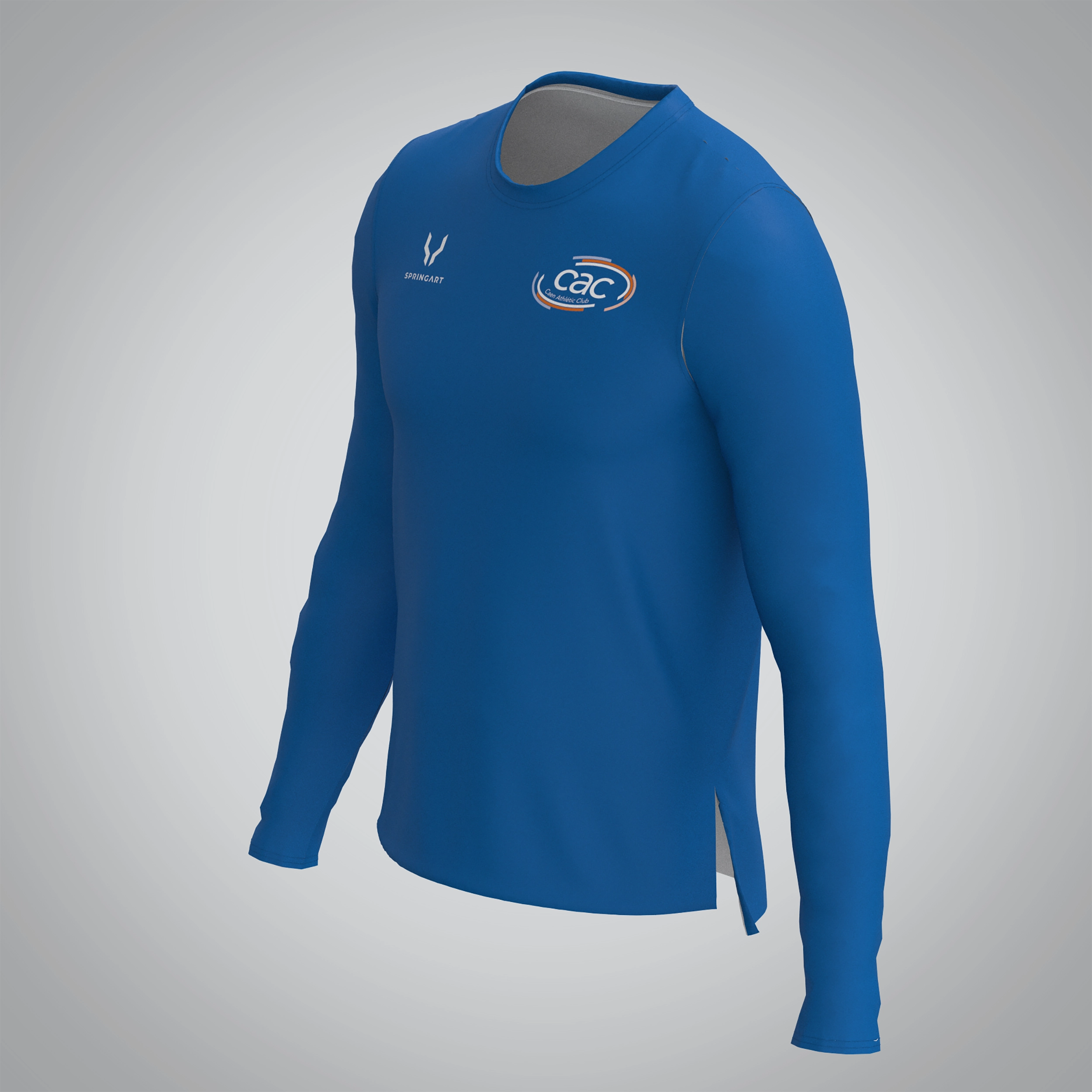 T-shirt Manches Longues Homme Caen Athletic Club – Image 3