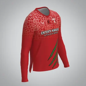 T-shirt Manches Longues Homme Entente Nimoise Athletisme