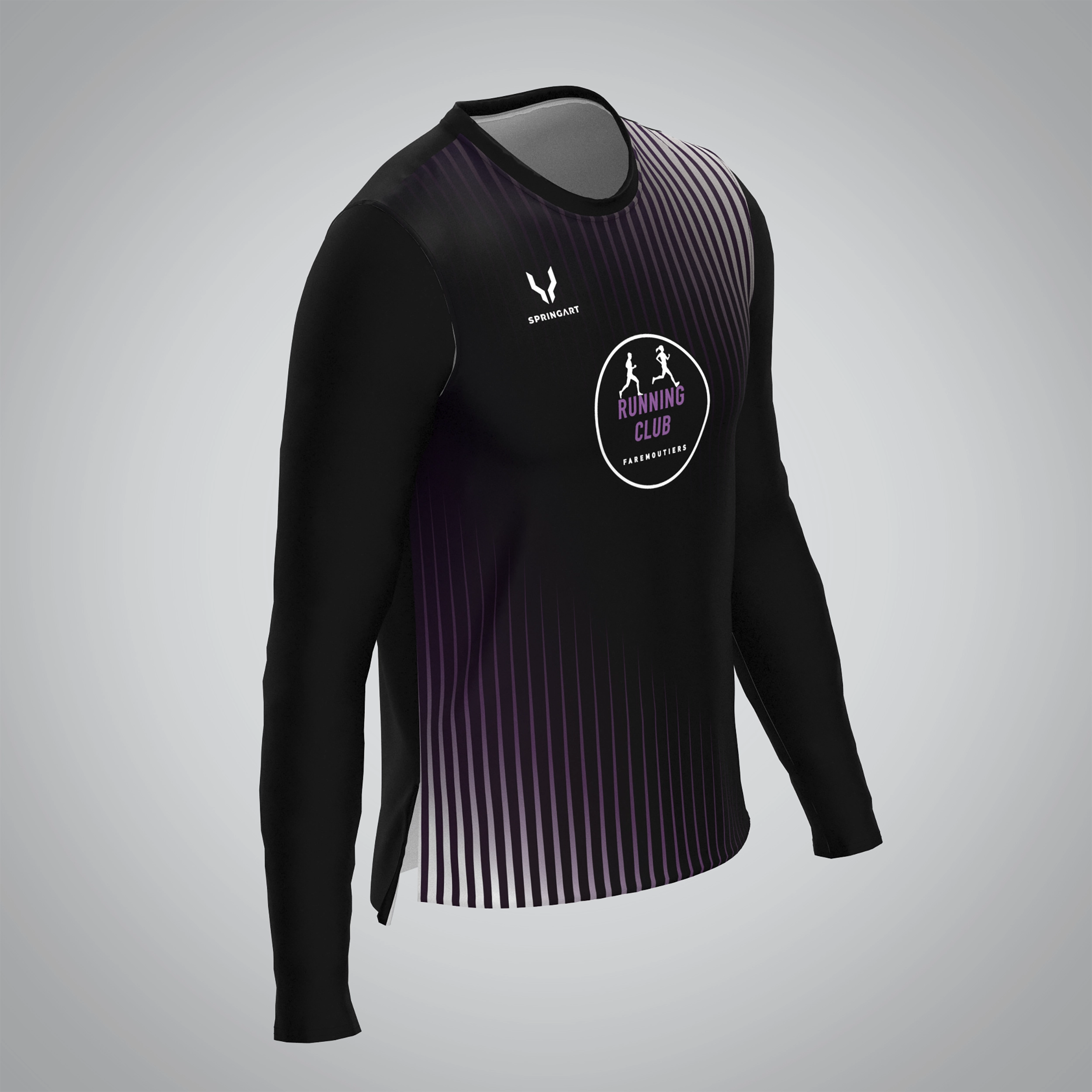 T-shirt Manches Longues Homme RC Faremoutiers – Image 2