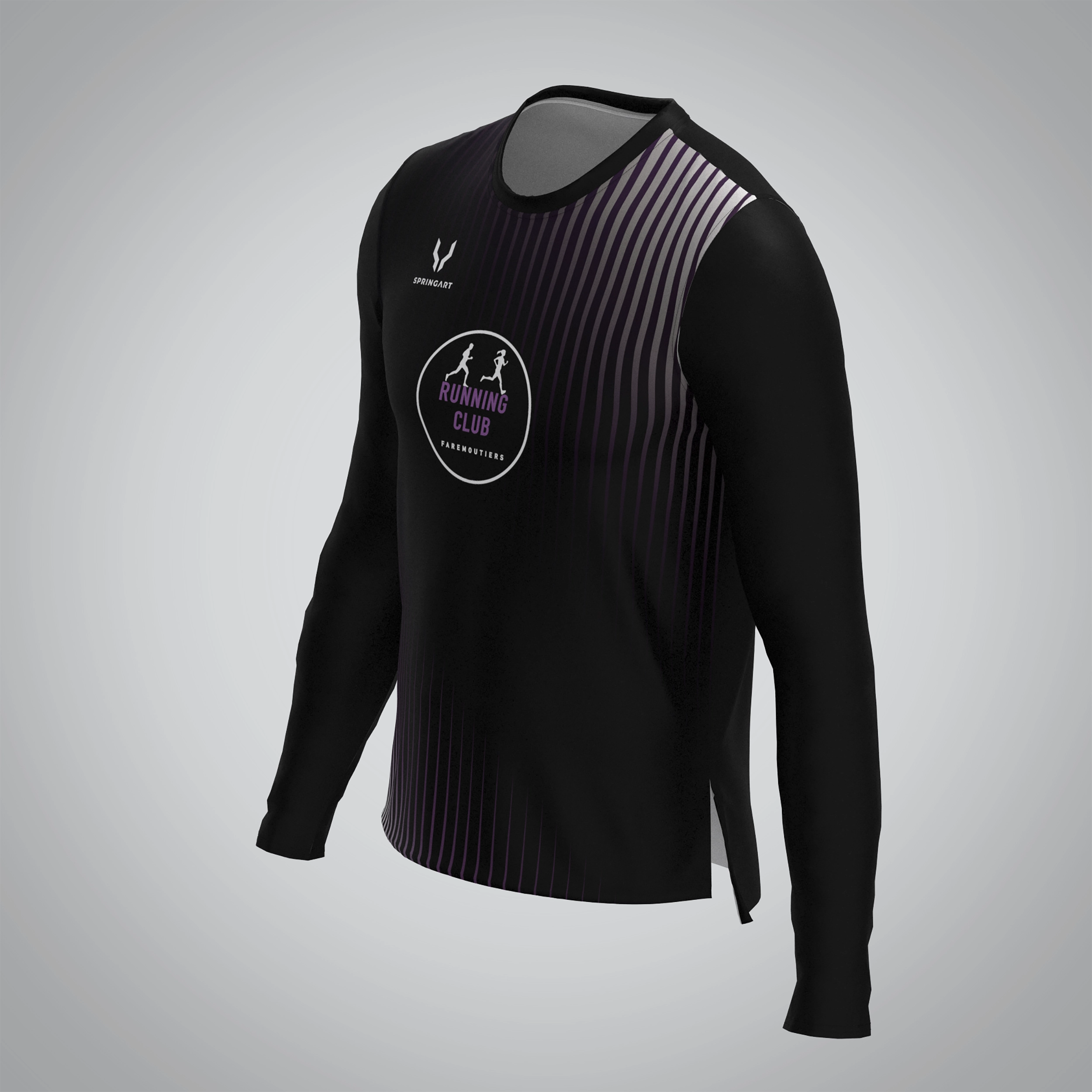 T-shirt Manches Longues Homme RC Faremoutiers – Image 3