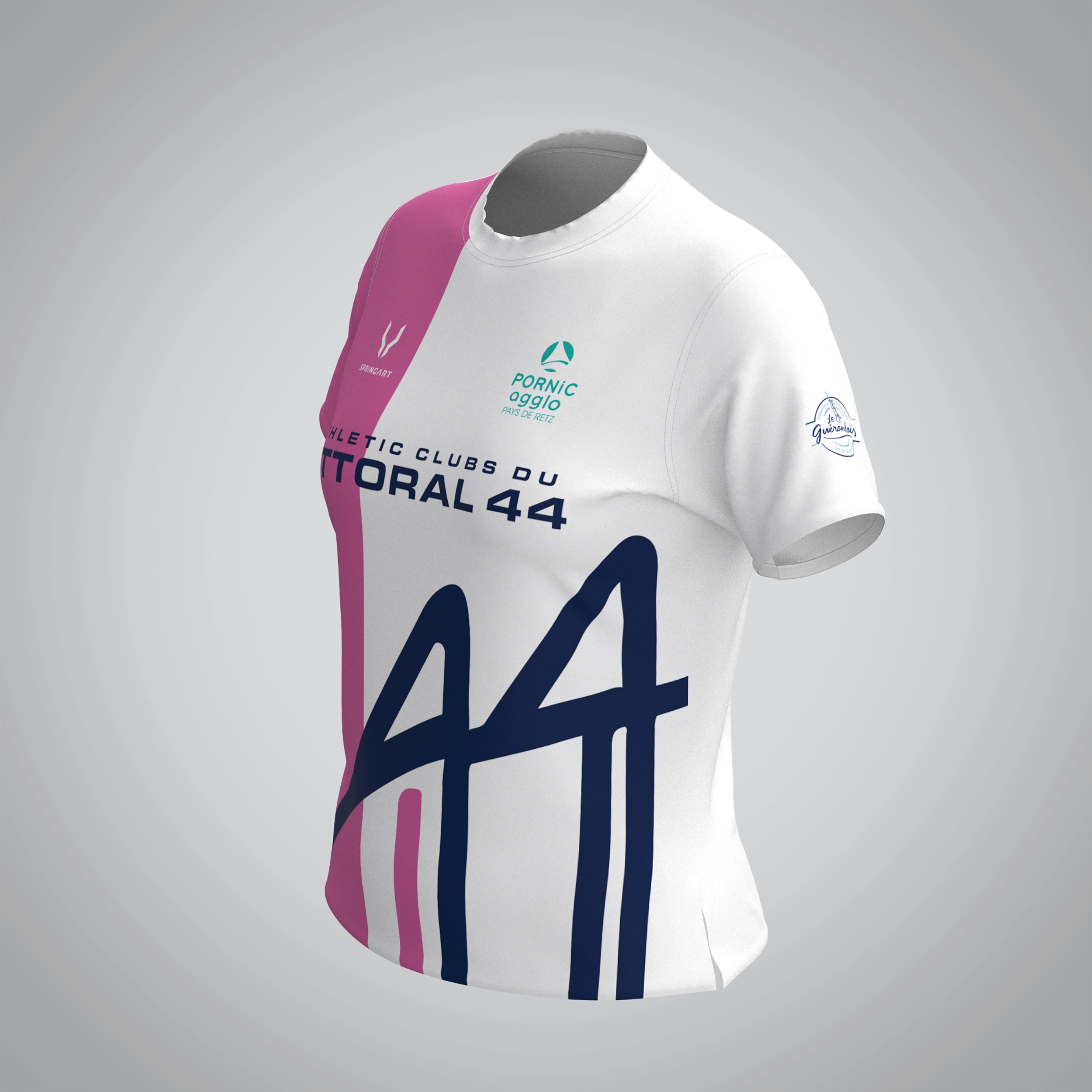 T-shirt Manches Courtes Femme Athlétic Clubs du Littoral 44 – Image 3