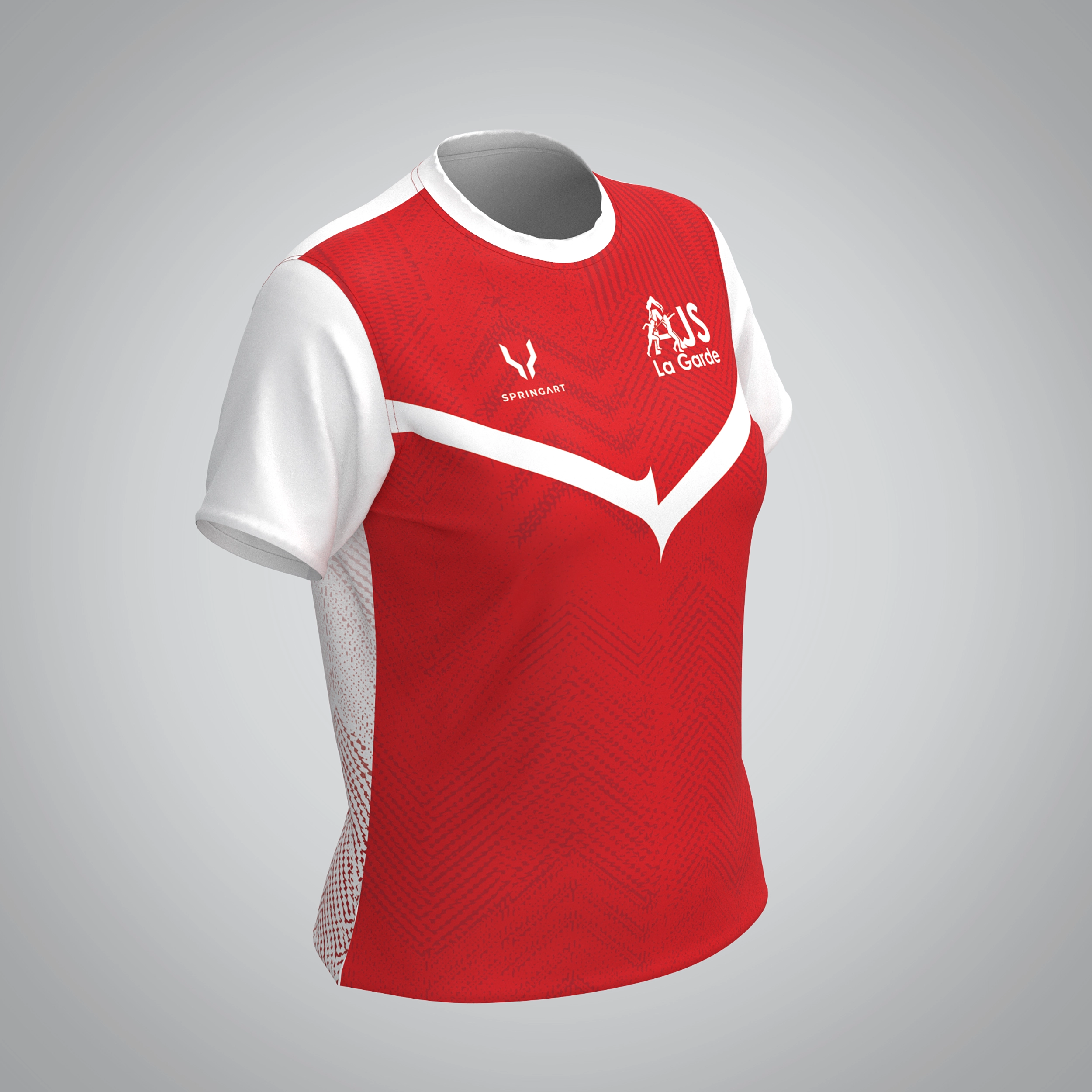 T-shirt Manches Courtes Femme AJS La Garde – Image 2