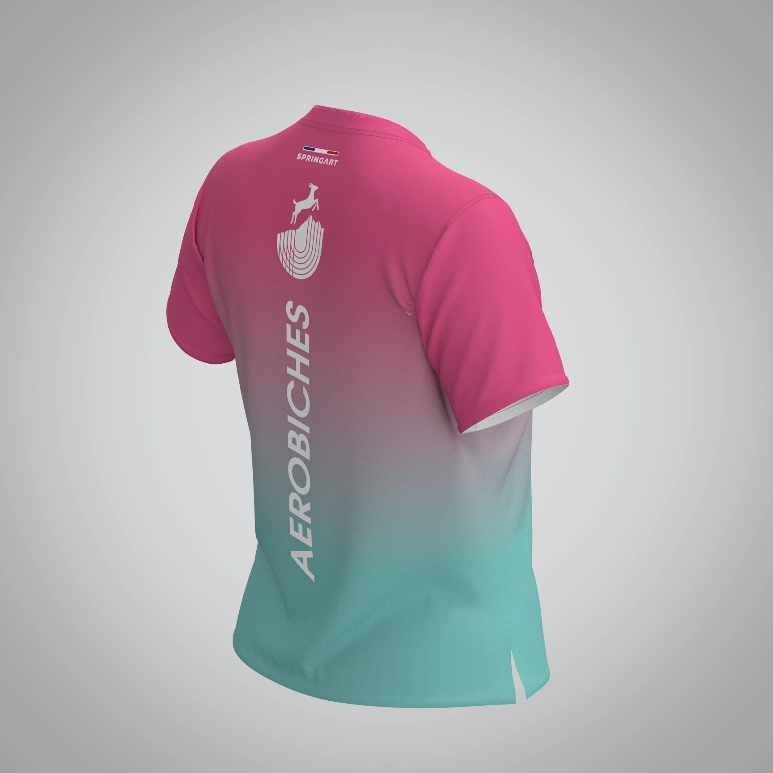 T-shirt Manches Courtes Femme Aerobiches – Image 4