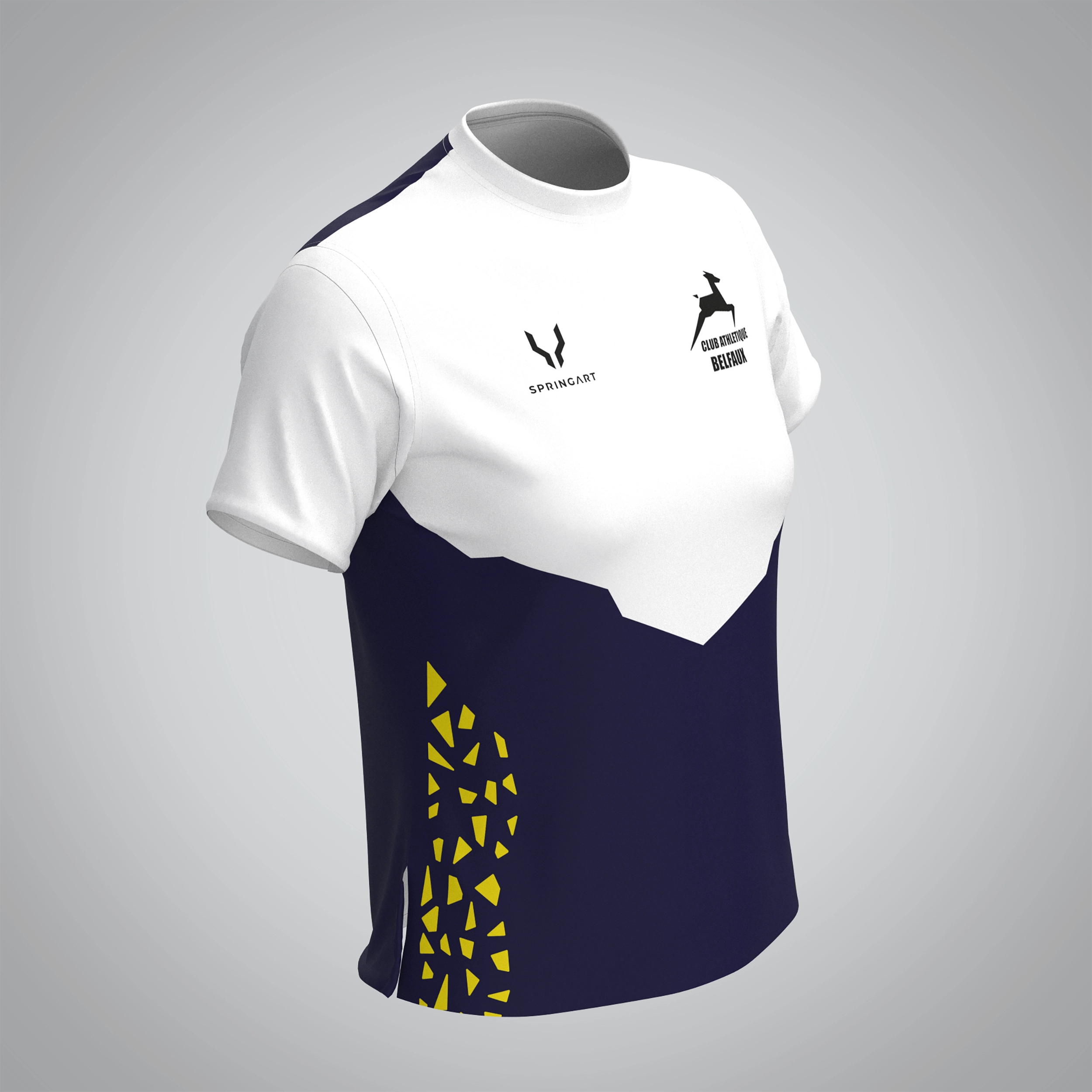 T-shirt Manches Courtes Femme CA Belfaux – Image 2