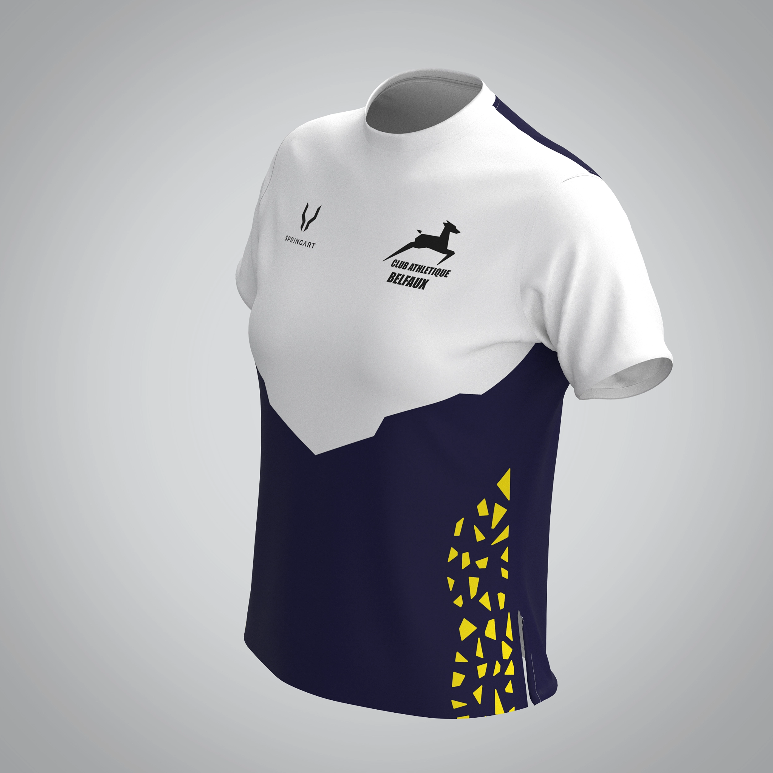 T-shirt Manches Courtes Femme CA Belfaux – Image 3