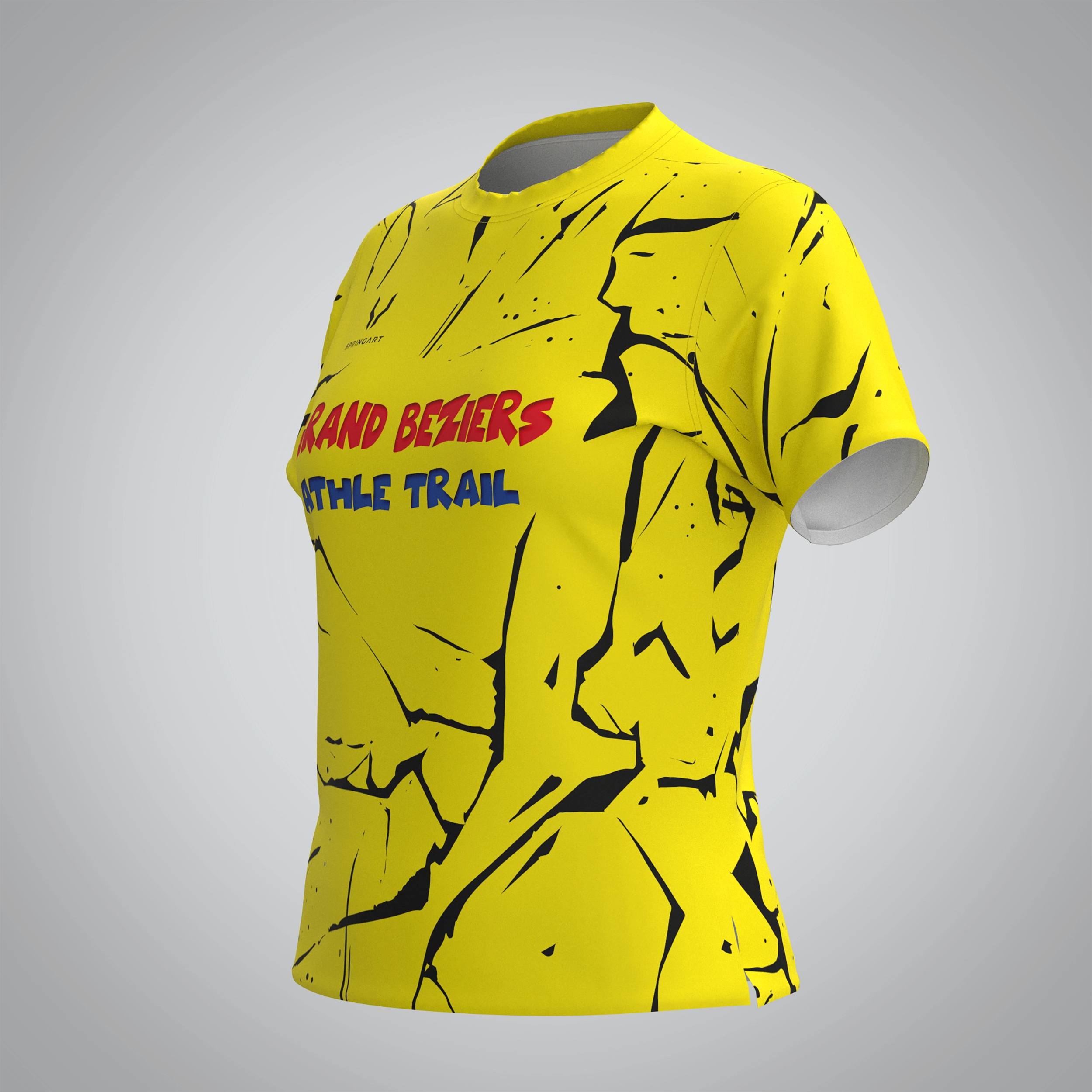 T-shirt Manches Courtes Femme Grand Beziers Athle Trail – Image 3