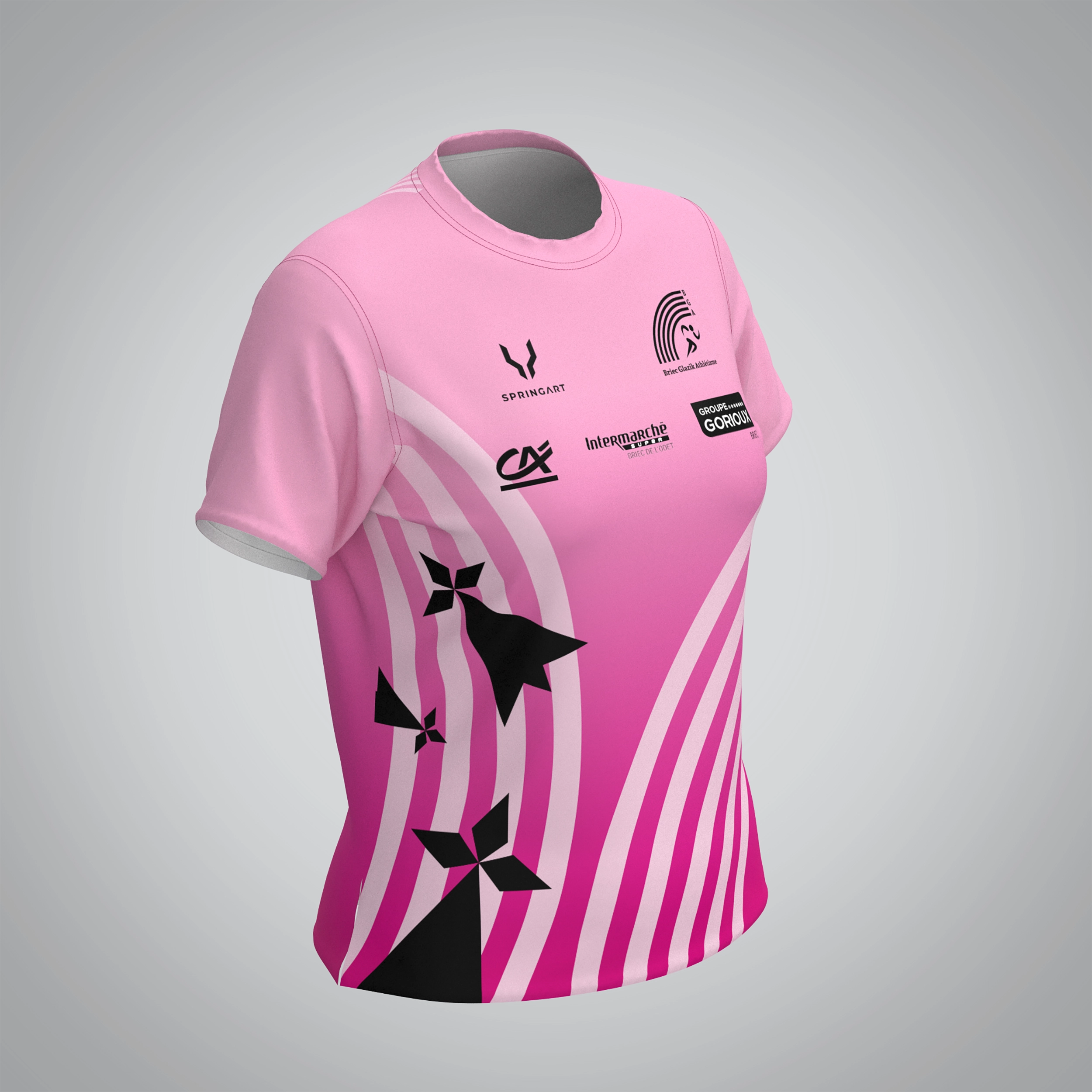 T-shirt Manches Courtes Femme Briec Glazik Athle – Image 2