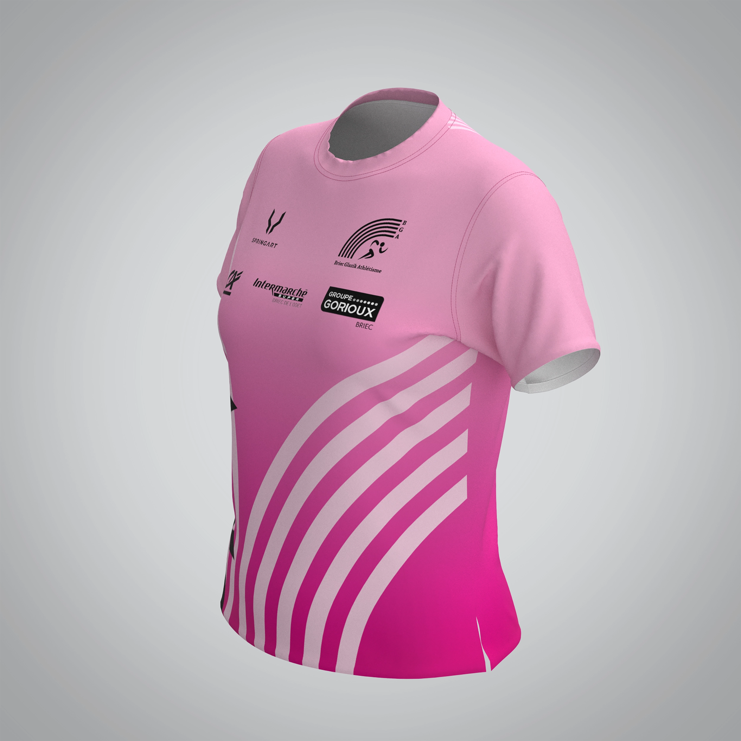 T-shirt Manches Courtes Femme Briec Glazik Athle – Image 3