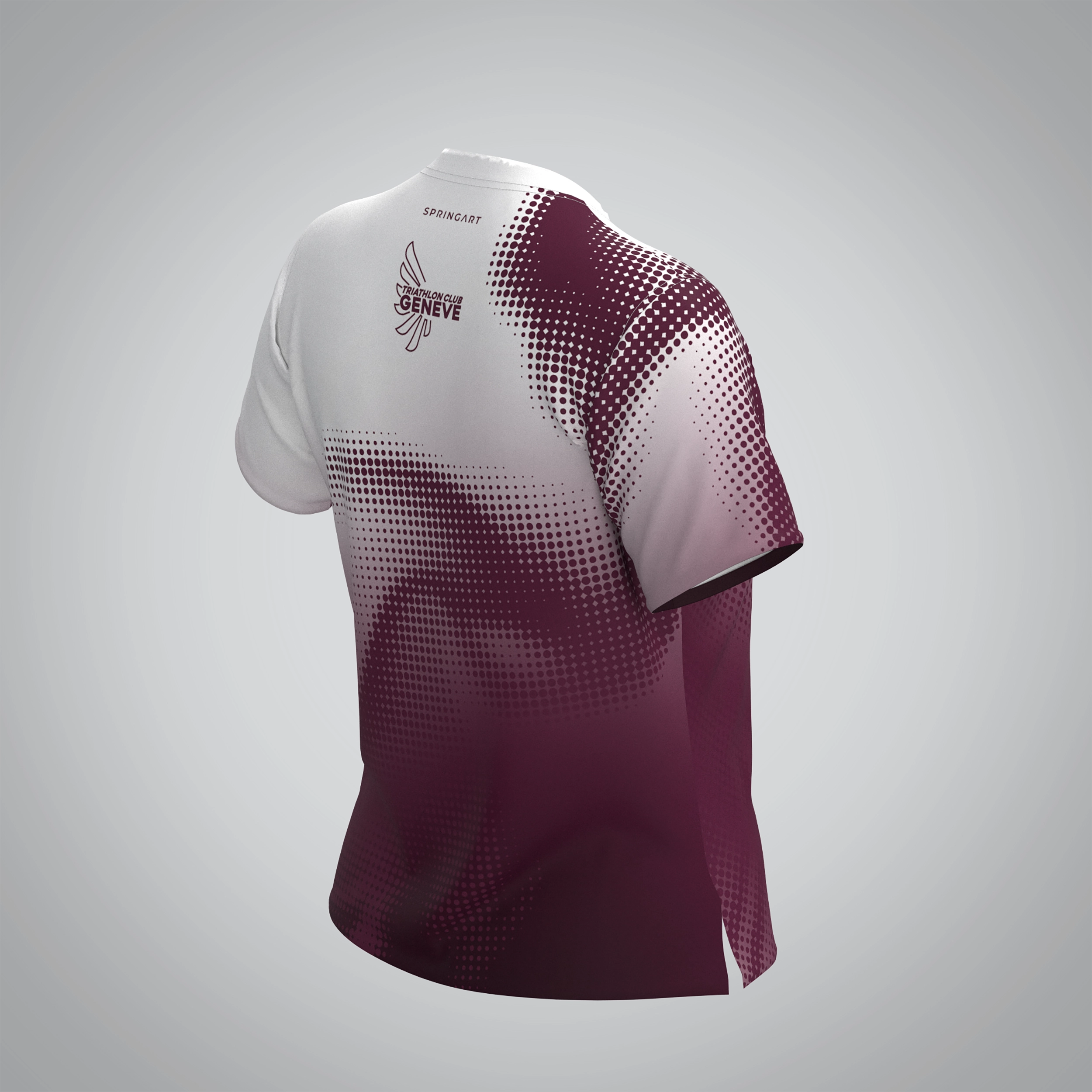 T-shirt Manches Courtes Femme Triathlon Club Genève – Image 4