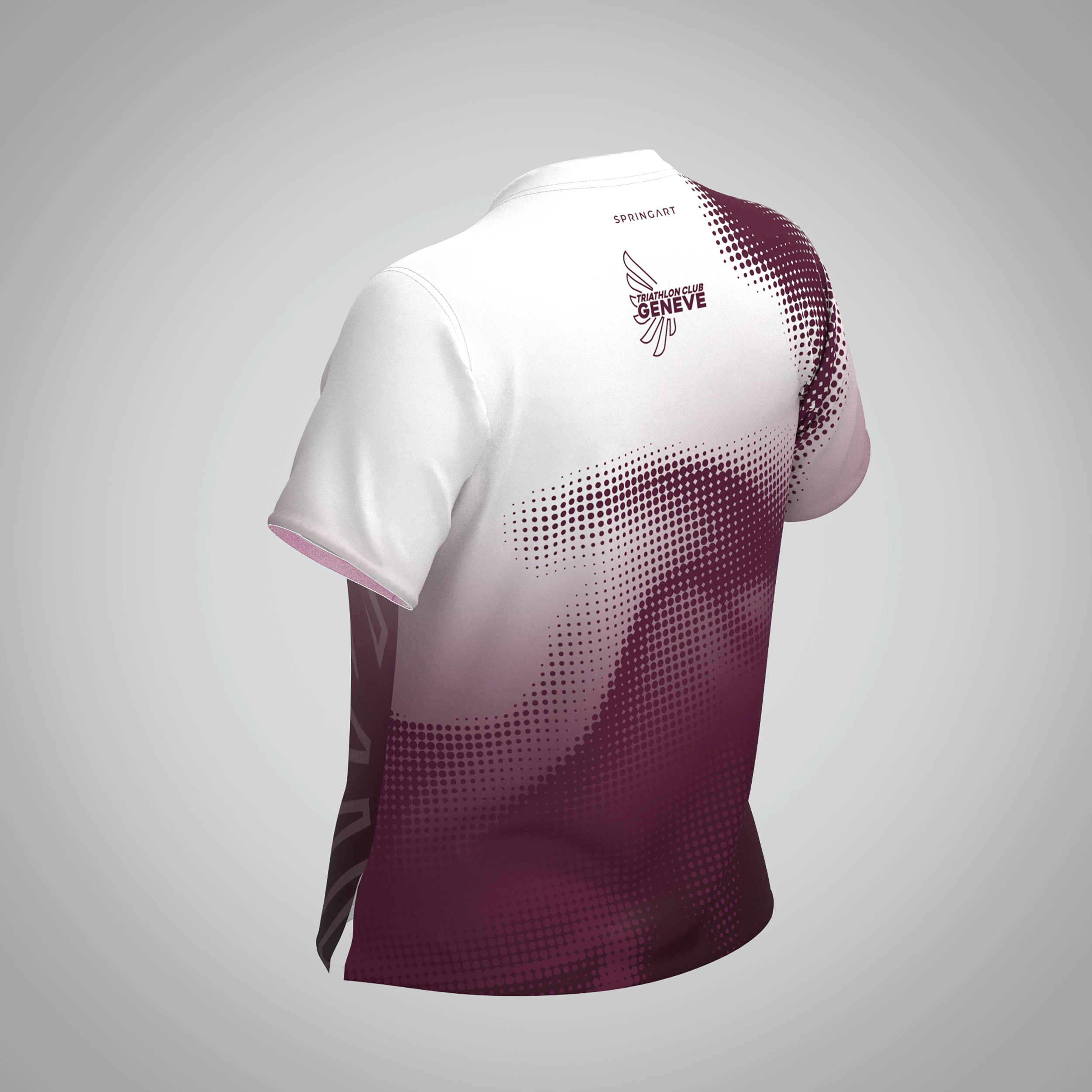 T-shirt Manches Courtes Femme Triathlon Club Genève – Image 5