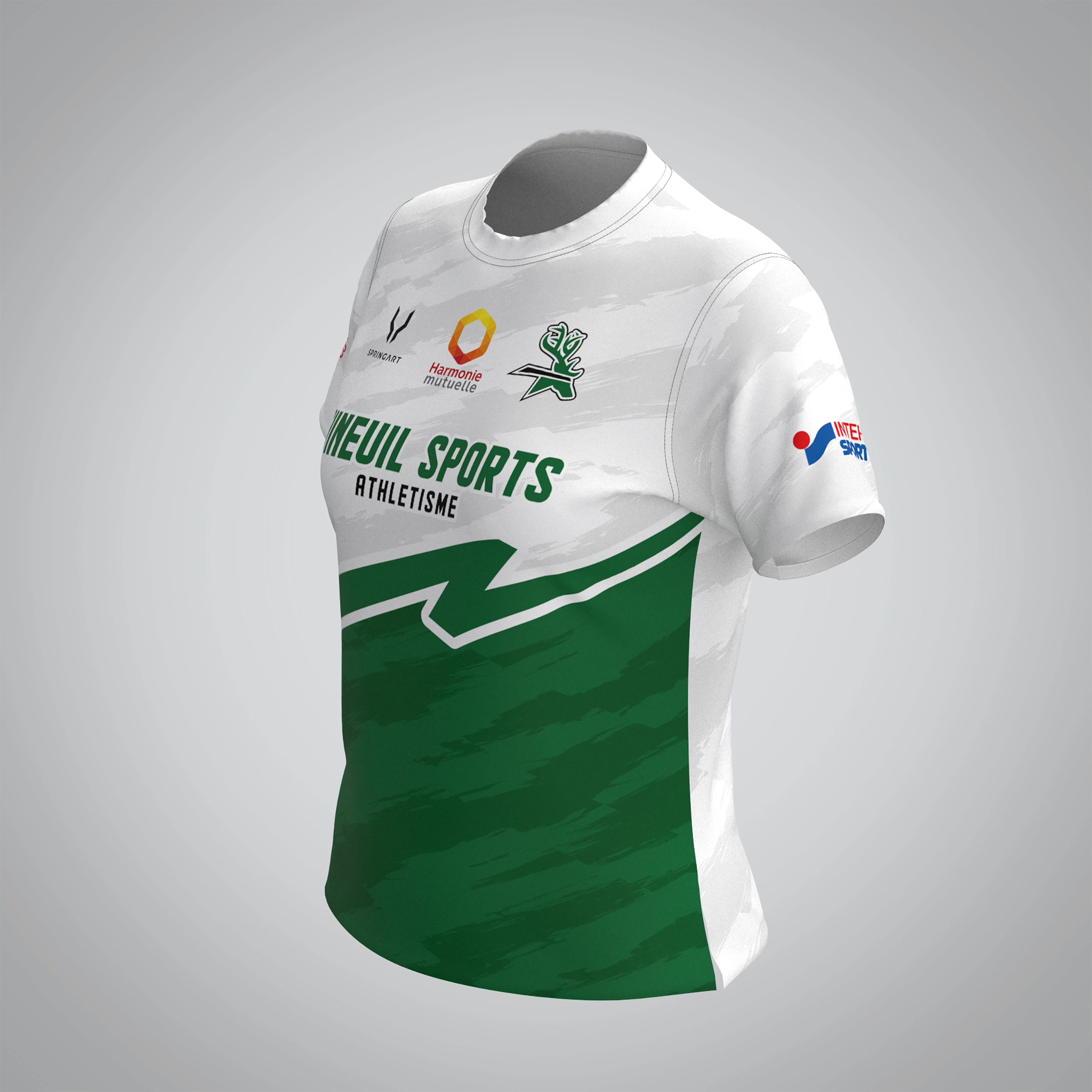 T-shirt Manches Courtes Femme Vineuil Sports Athlétisme – Image 3