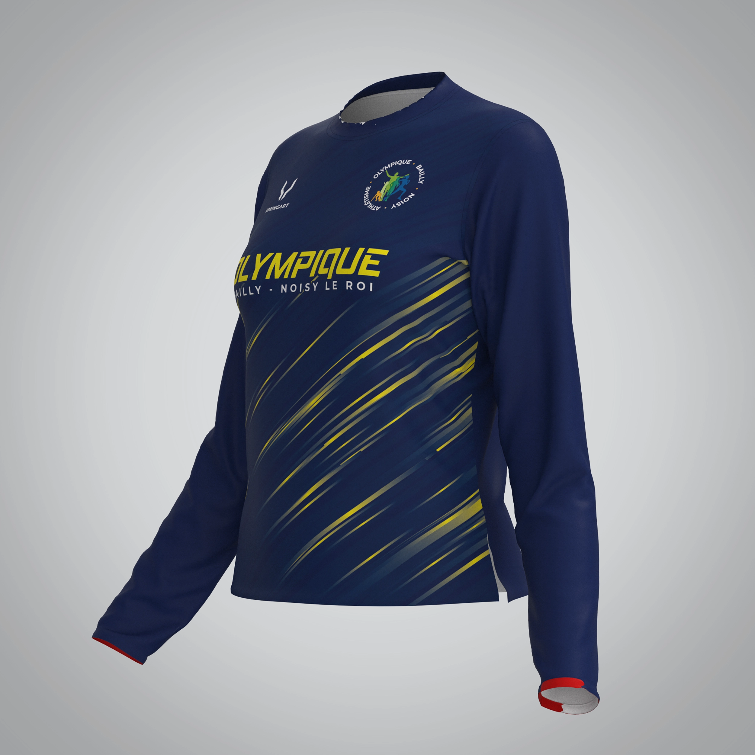 T-shirt Manches Longues Femme Olympique Bailly Noisy – Image 5