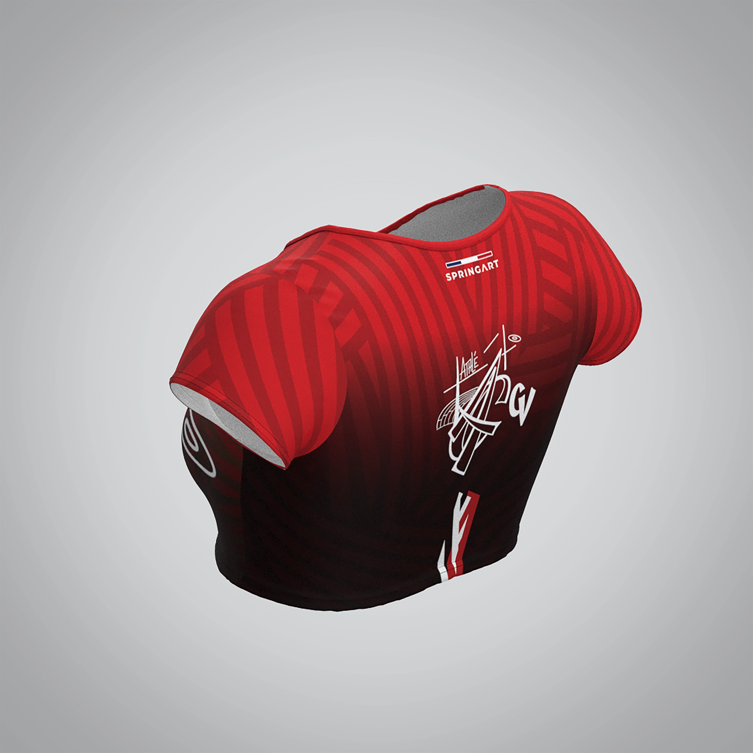 Brassière Manches Courtes AGCV Athlétisme – Image 5