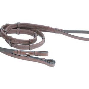 Rênes caoutchouc avec arrêtoirs – HFI