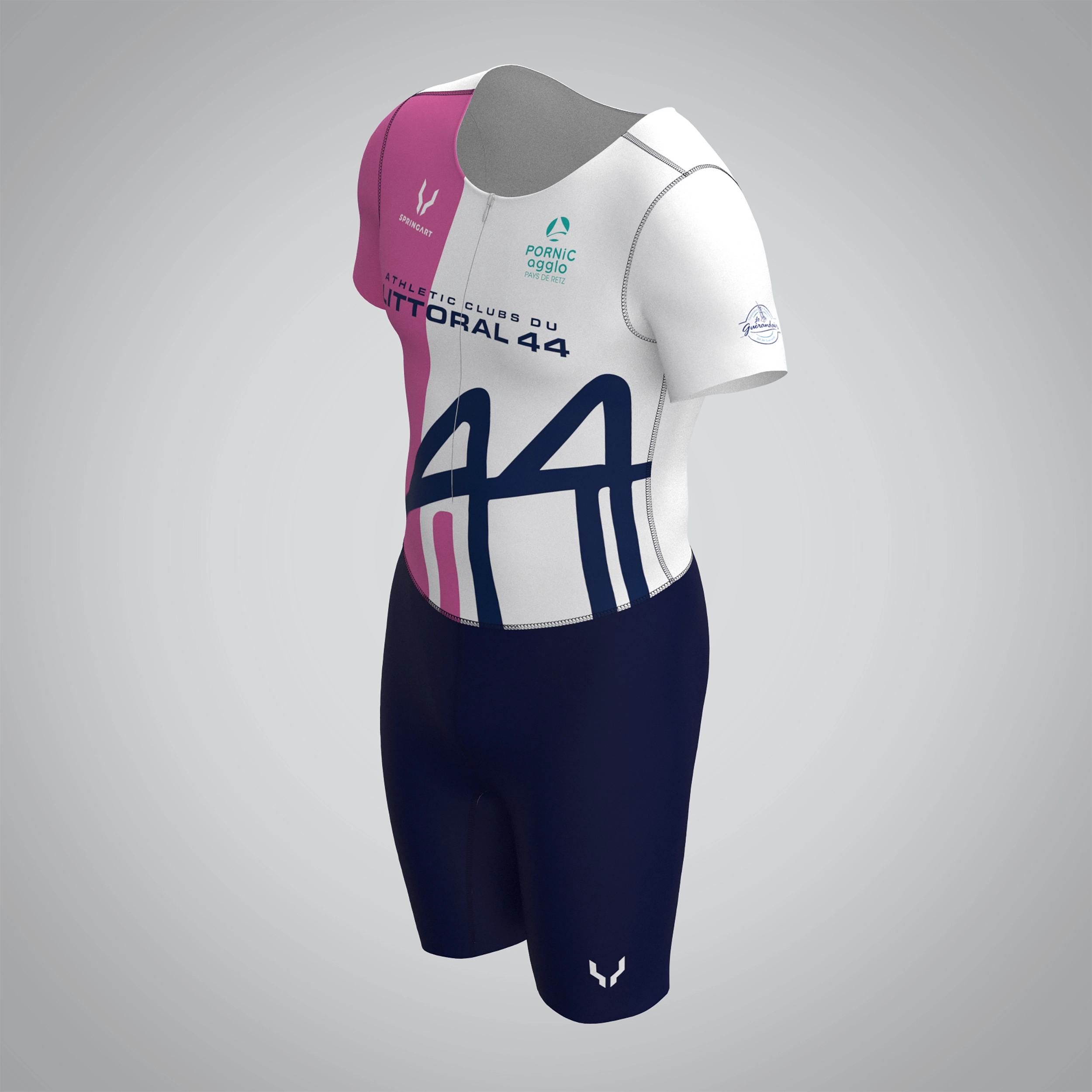 Combinaison Manches Courtes v2.1 Athlétic Clubs du Littoral 44 – Image 3