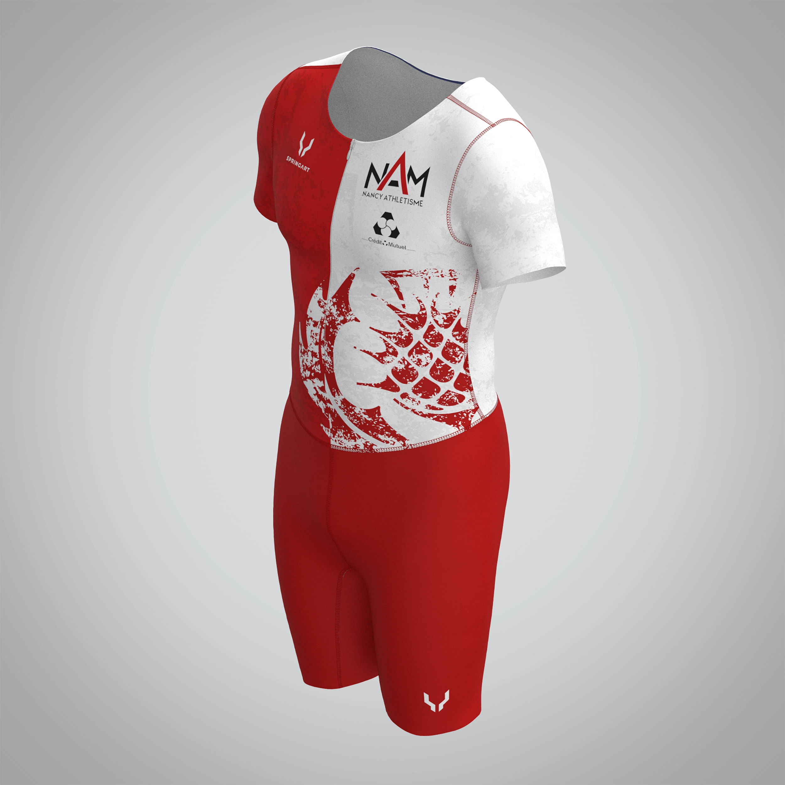 Combinaison Manches Courtes v2.1 Nancy Athlétisme Métropole – Image 3