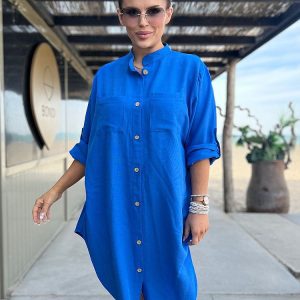 Robe Chemise Matières Naturelles