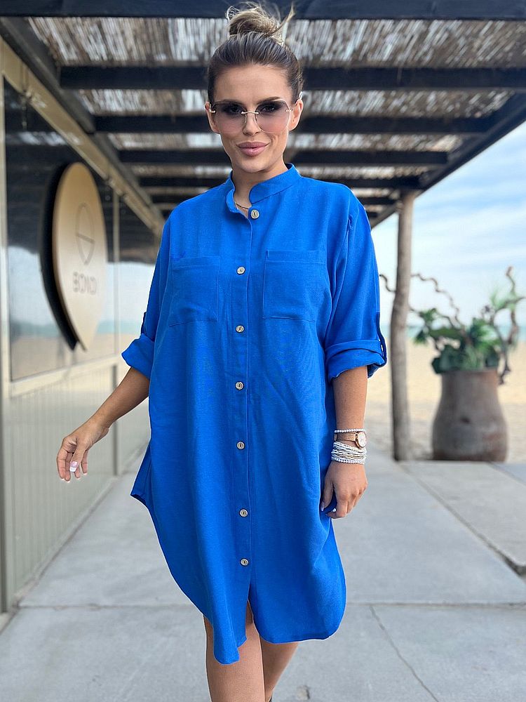 Robe Chemise Matières Naturelles – Image 2