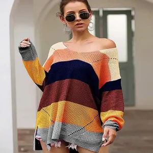Robe Pull Courte Légère et Colorée